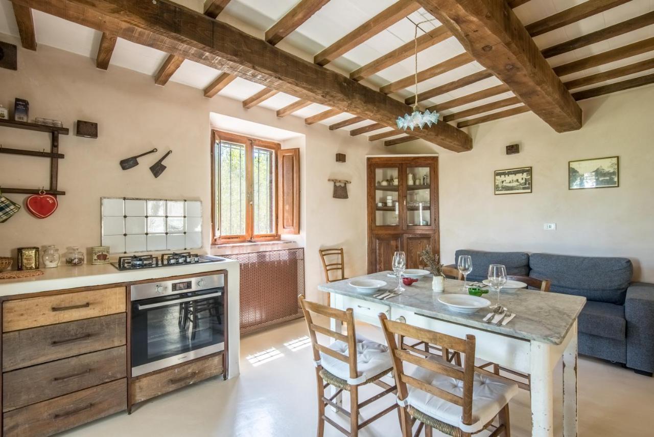 Appartamento Gemma Verde-Tavoleto Castiglione dʼOrcia Dış mekan fotoğraf