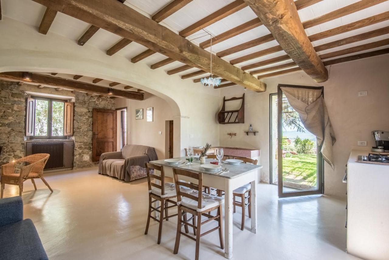 Appartamento Gemma Verde-Tavoleto Castiglione dʼOrcia Dış mekan fotoğraf