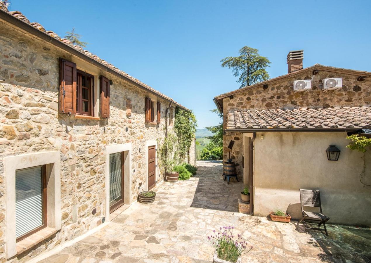 Appartamento Gemma Verde-Tavoleto Castiglione dʼOrcia Dış mekan fotoğraf